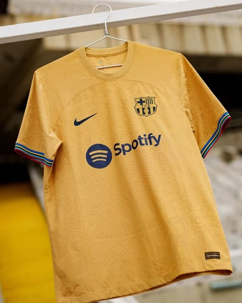 FC Barcelona Fodboldsæt Børn 2022-23 F. De Jong 21 Udebanetrøje